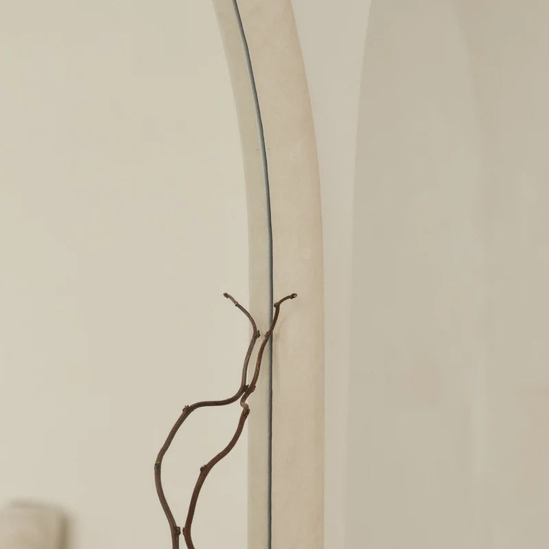 Miroir Arche Amora Plein Pied Effet Béton 190 cm x 100 cm