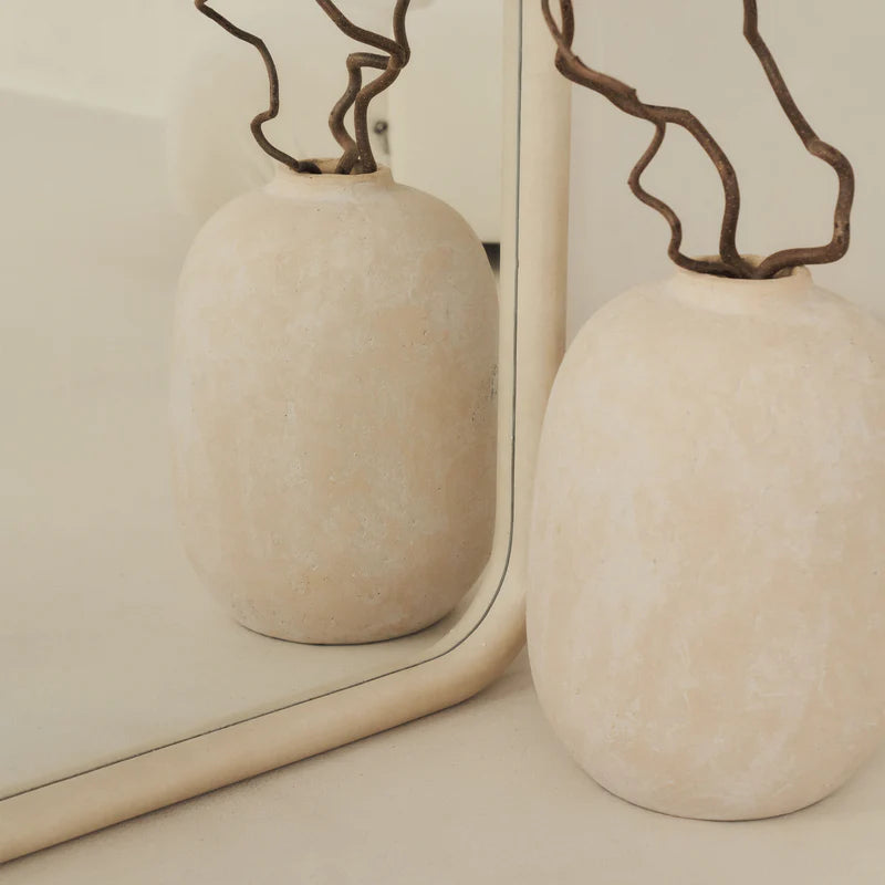 Miroir Arche Amora Plein Pied Effet Béton 190 cm x 100 cm